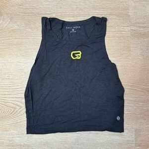 Tavi Noir Crop Tank Top - cyclebar branded